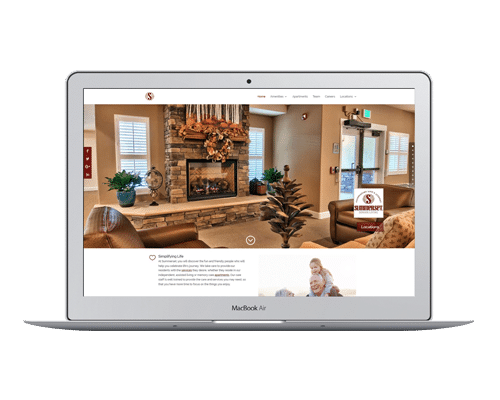 Senior Living Website Design