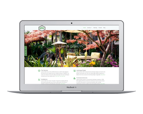 Landscaping Company Website Design