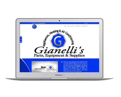 Appliance Repair, Supplies, and Sales Website Designs