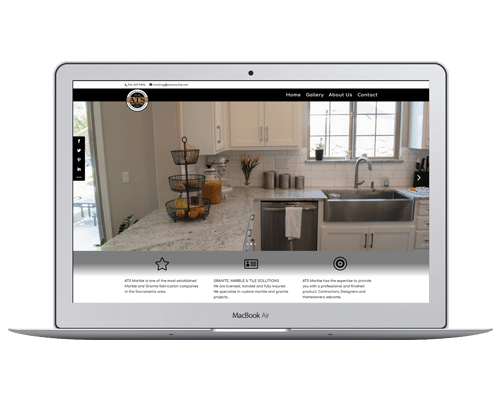 Marble & Granite Fabrication Company Website Designs