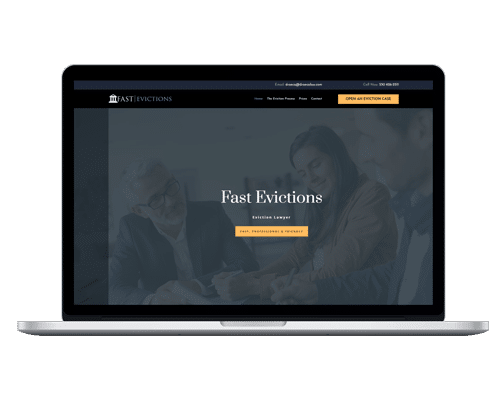 Eviction Attorney, Eviction Lawyer Website Designs