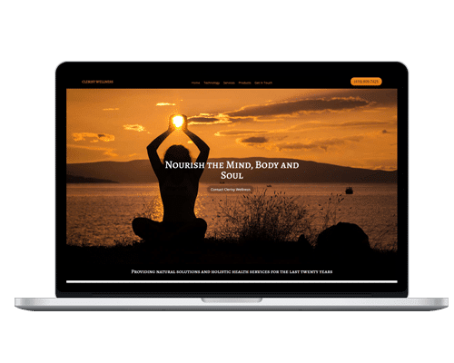 Wellness and Holistic Treatments Website Designs