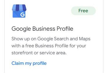 Google Business Profile Optimization