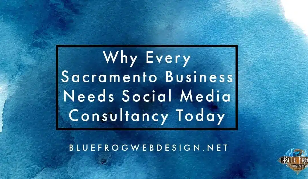 Why Every Sacramento Business Needs Social Media Consultancy Today
